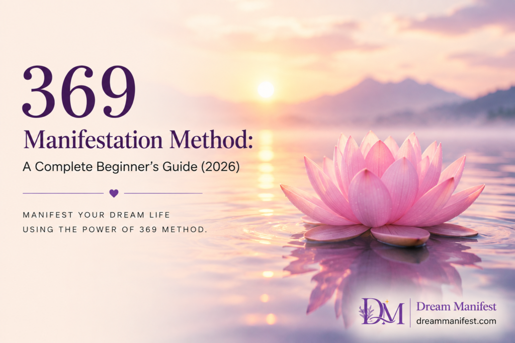 369 Manifestation Method – Dream Manifest